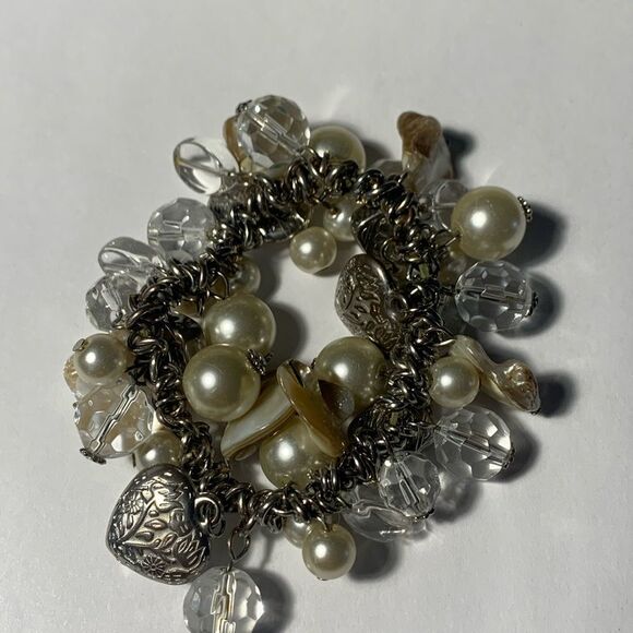 Beaded Glitzy Stretch Bracelet 2/$25 - Picture 5 of 7